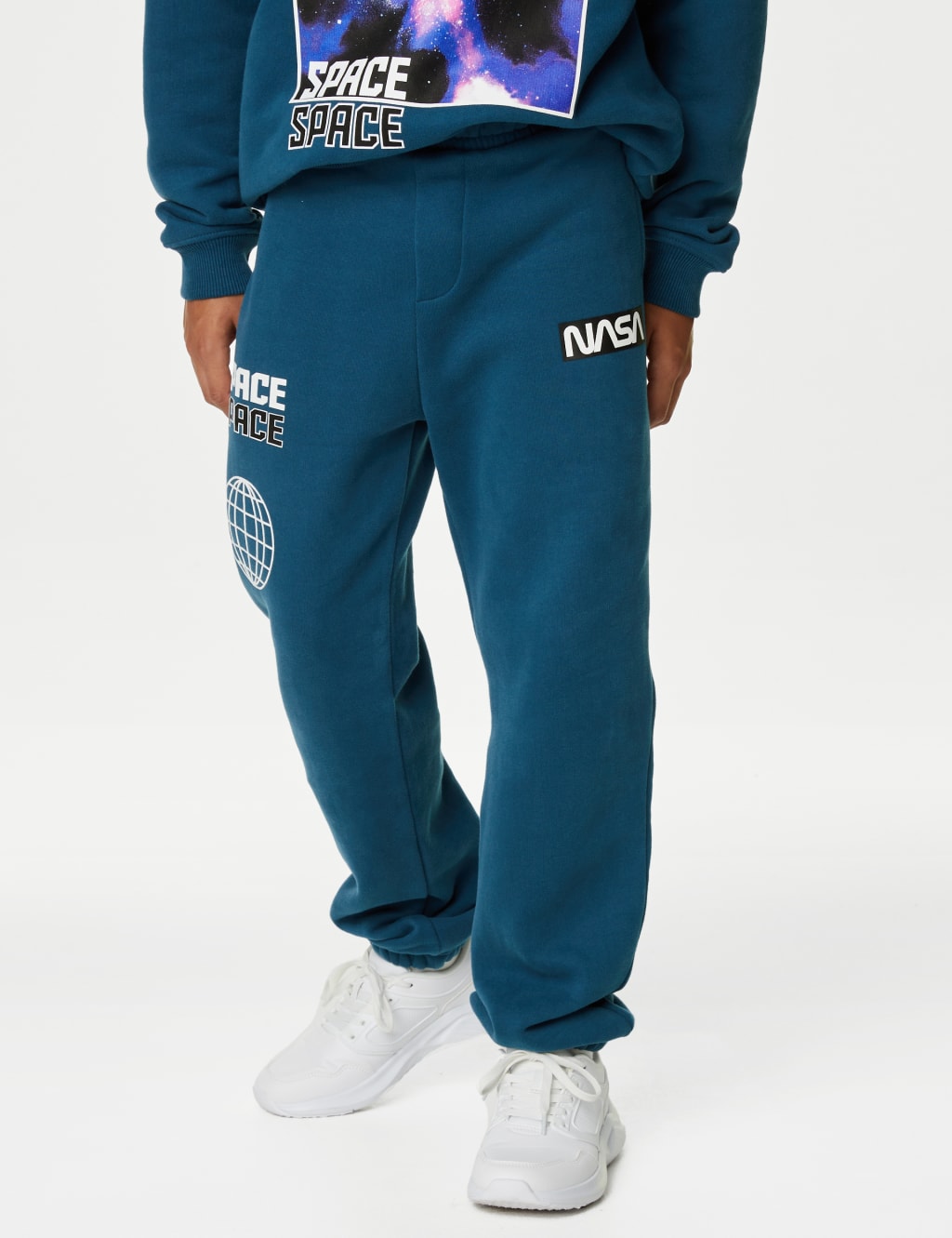 Cotton Rich NASA™ Joggers (6-16 Yrs) image 3