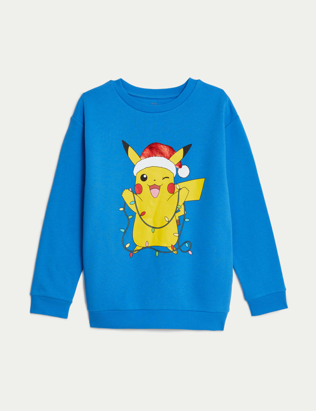 Cotton Rich Pokemon™ Christmas Sweatshirt (6-16 Yrs) image 2