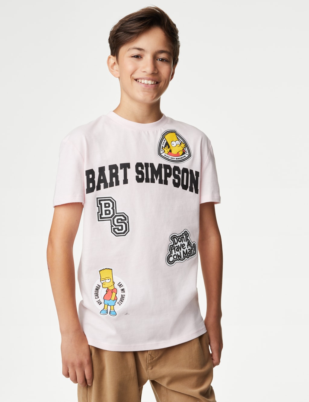 Kids Premium Skating Simpson T-Shirt – Soft Cotton Tee - Simpson Editions main image 1