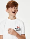 純棉超級瑪利奧兄弟 T 恤（6 至 16 歲）