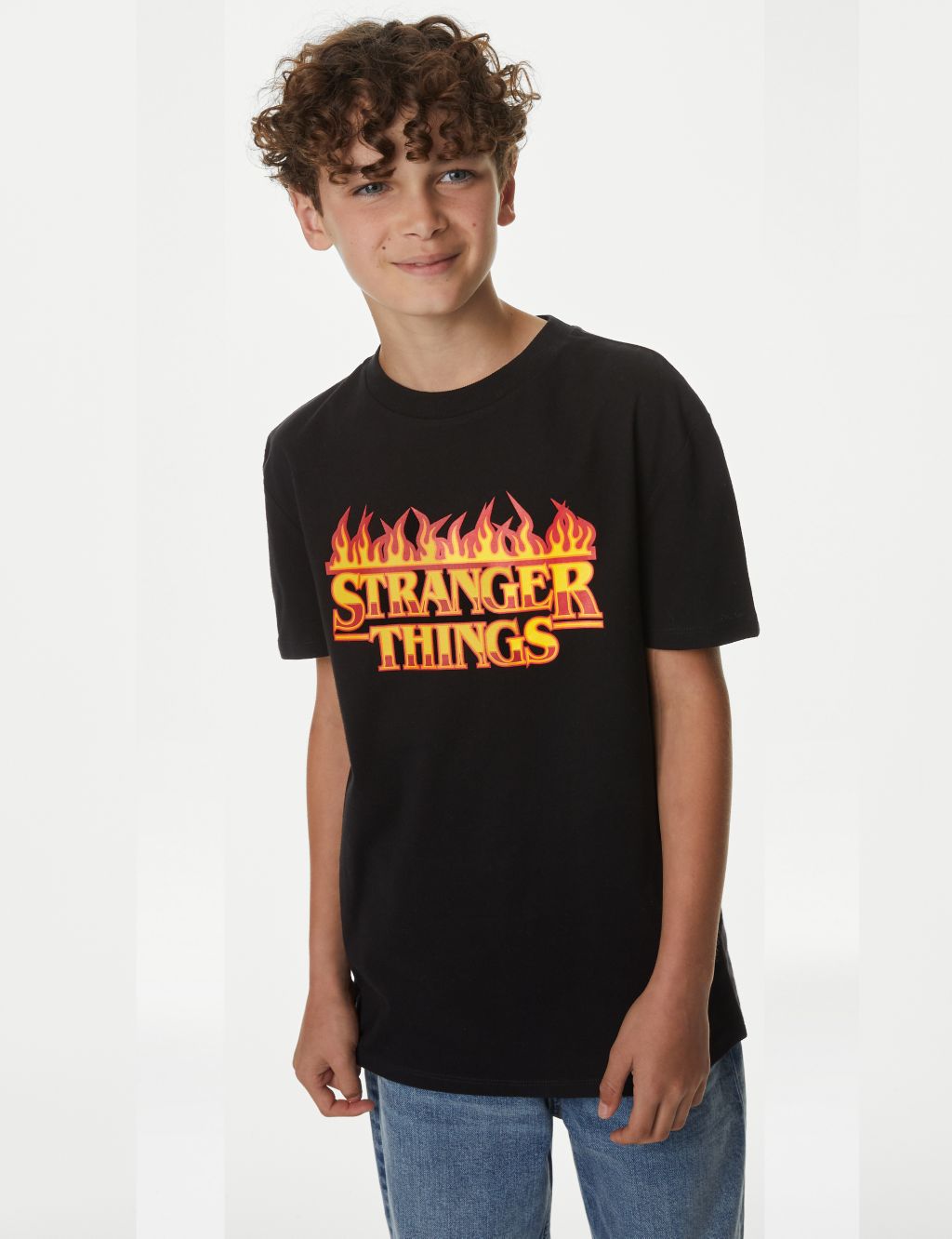 Pure Cotton Stranger Things™ T-Shirt (6-16 Yrs) image 3