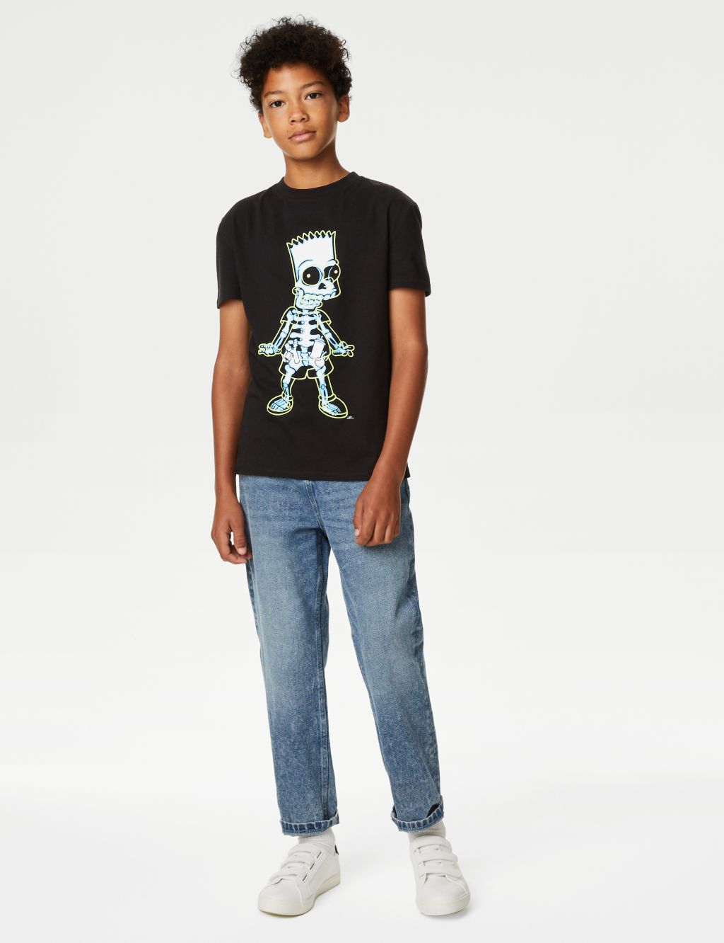 Pure Cotton Bart Simpson™ T-Shirt (6-16 Yrs) image 3