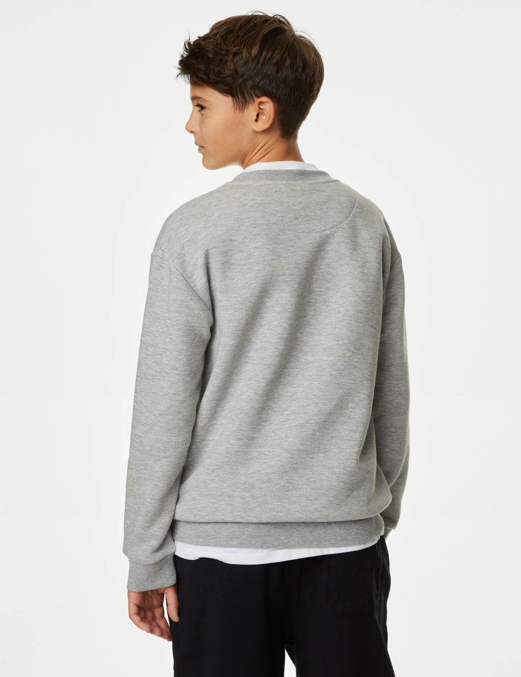 Cotton Rich Minecraft™ Sequin Sweatshirt (6-16 Yrs) image 4