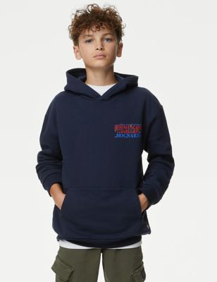 

Boys,Unisex,Girls M&S Collection Cotton Rich Harry Potter™ Hoodie (6-16 Yrs) - Navy, Navy