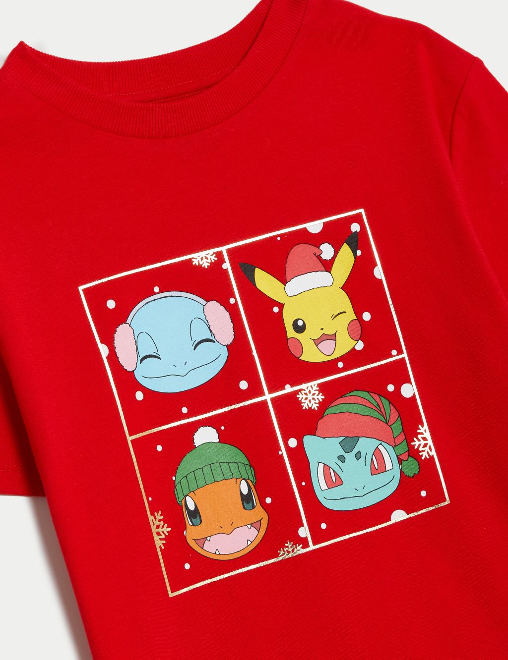 Pure Cotton Pokémon™ Christmas T-Shirt (6-16 Yrs) image 6