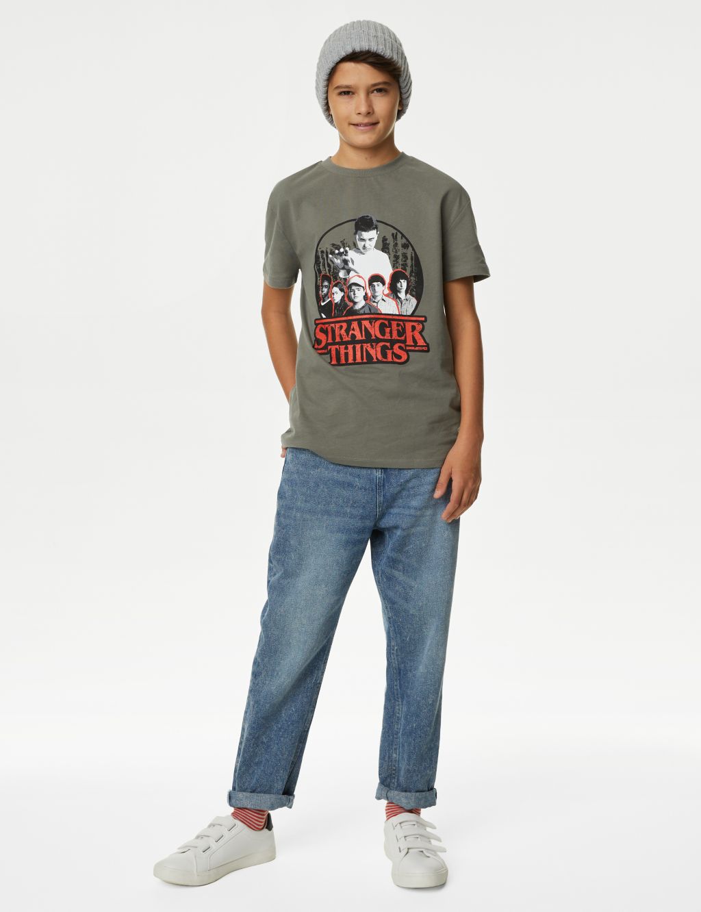 Pure Cotton Stranger Things™ T-shirt (6-16 Yrs) image 3