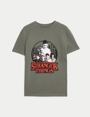 Pure Cotton Stranger Things™ T-shirt (6-16 Yrs)