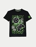 T-Shirt aus reiner Baumwolle mit FIFA Gaming-Motiv (6–16 Jahre)
