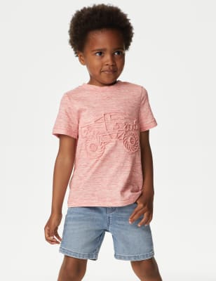 

Boys M&S Collection Cotton Rich Monster Truck T-Shirt (2-8 Yrs) - Multi, Multi