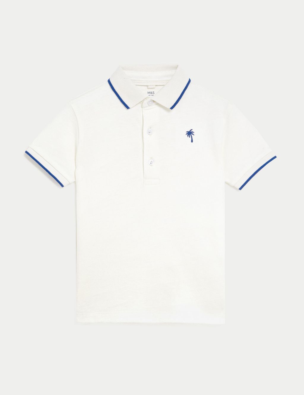Pure Cotton Polo Shirt (2-8 Yrs) image 2