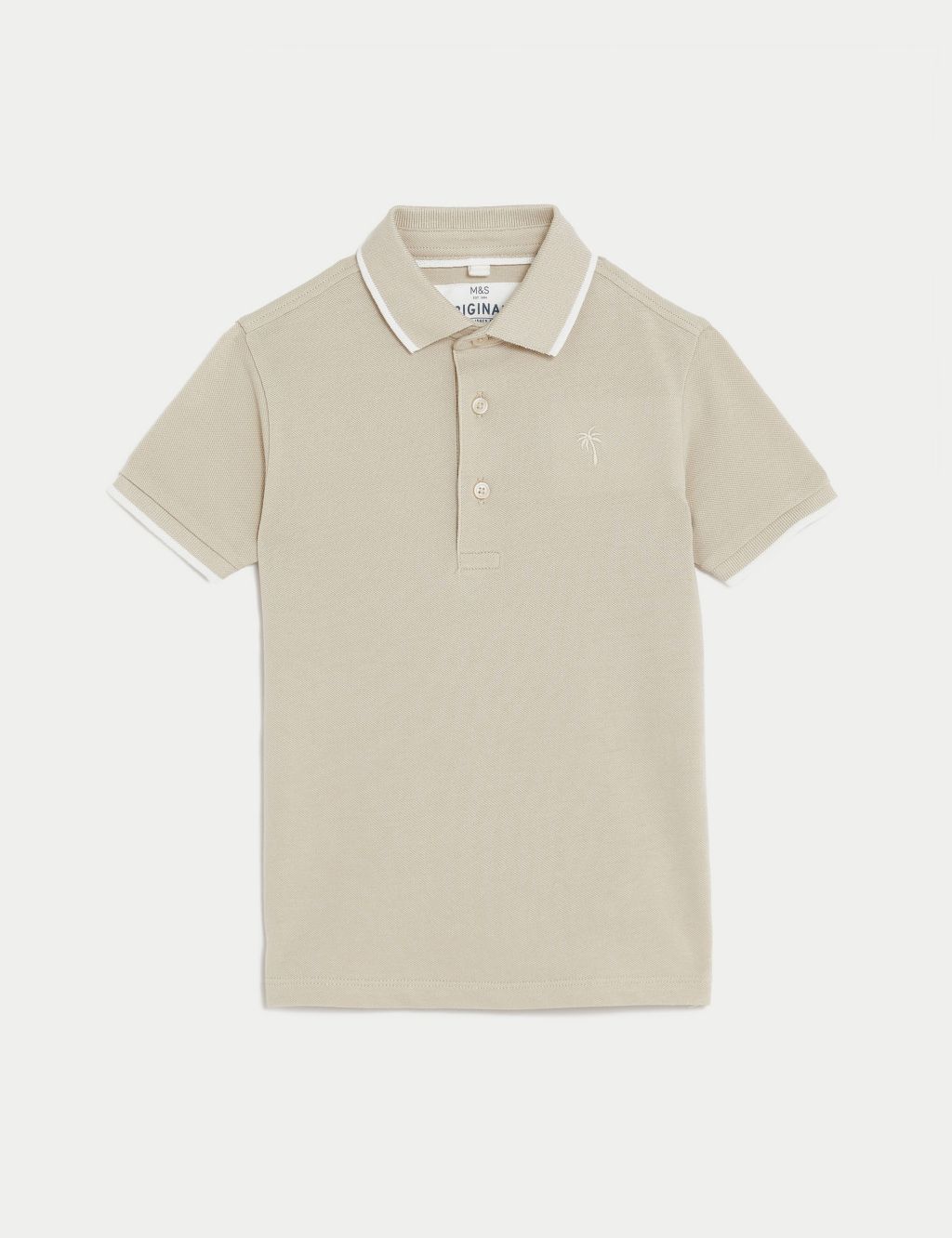 Pure Cotton Polo Shirt (2-8 Yrs) image 2
