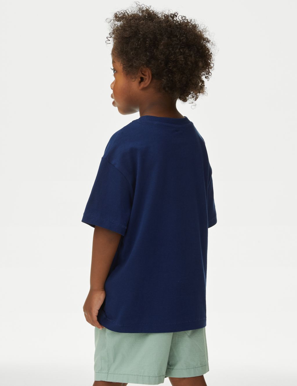 Pure Cotton Ombre Beach Graphic T-Shirt (2-8 Yrs) image 4