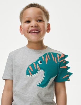Camiseta 100% algodón con puntas de The Good Dinosaur™ (2-8&nbsp;años) - US