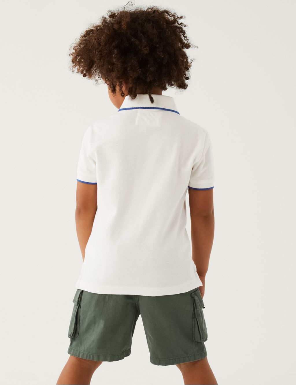 Pure Cotton Car Embroidered Polo Shirt (2-8 Yrs) image 4