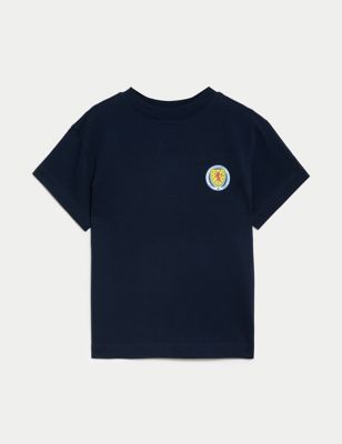 

Boys M&S Collection Pure Cotton Scotland T-Shirt (2-6 Yrs) - Dark Navy, Dark Navy