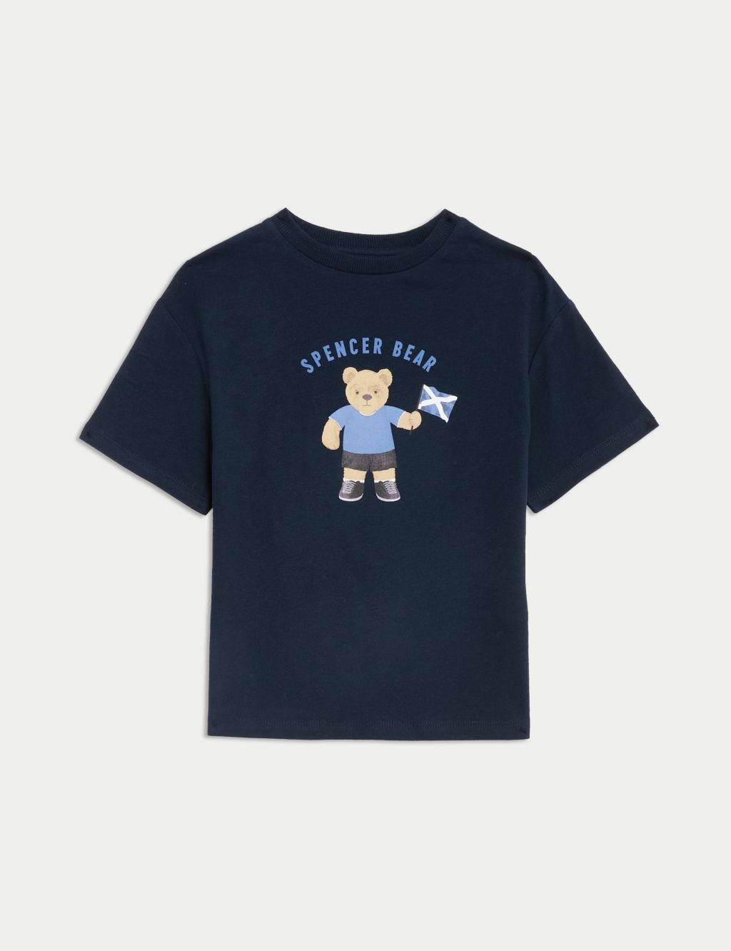 Pure Cotton Spencer Bear™ Scotland T-Shirt (2-7 Yrs)