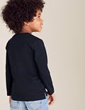 Pure Cotton Embroidered Iguana Top (2-7 Yrs)