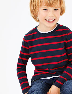 Top 100&nbsp;% coton rayures (du 3&nbsp;mois au 7&nbsp;ans)