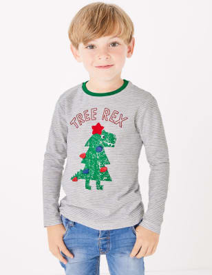 Top avec texte &laquo;&nbsp;Tree Rex&nbsp;&raquo; (du 3&nbsp;mois au 7&nbsp;ans)