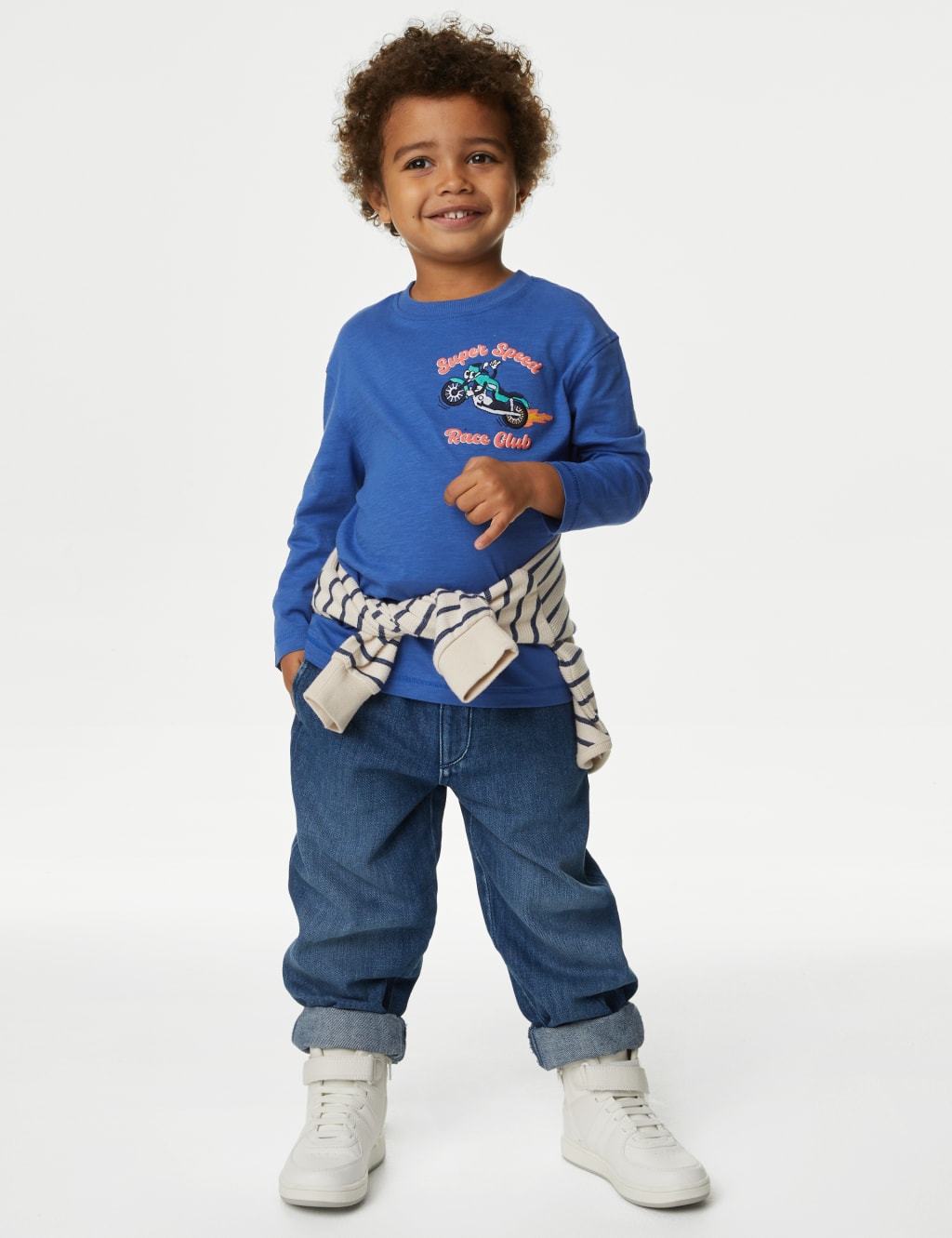 Pure Cotton Bike Graphic Top (2-8 Yrs) image 3