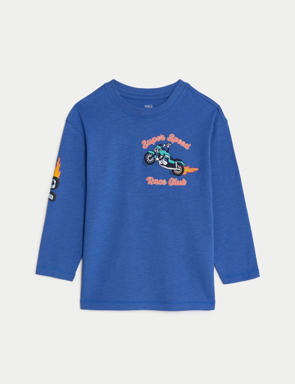 Pure Cotton Bike Graphic Top (2-8 Yrs) image 2