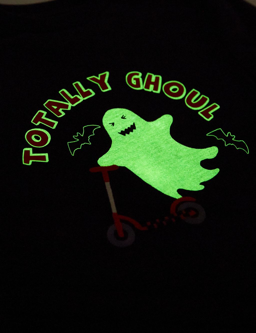 Halloween Glow in the Dark Ghost Top (2-8 Yrs) image 5