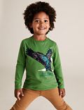 Cotton Embroidered Eagle Top