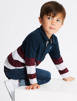 Boys T-Shirts - Long Sleeve Tops & Polo Shirts for Boys | M&S