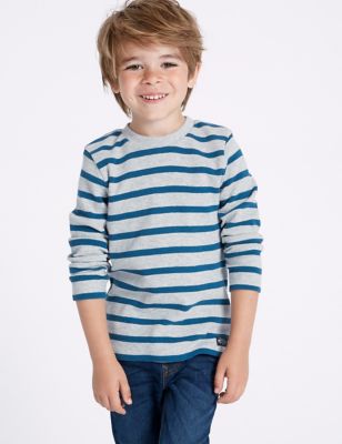 Boys T-Shirts - Long Sleeve Tops & Polo Shirts for Boys | M&S