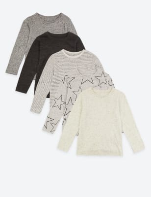 Lot de 5&nbsp;tops (du 3&nbsp;mois au 7&nbsp;ans)