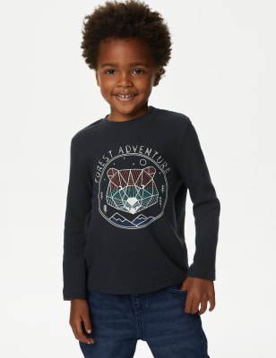 3pk Pure Cotton Waffle Tops (2-8 Yrs)
