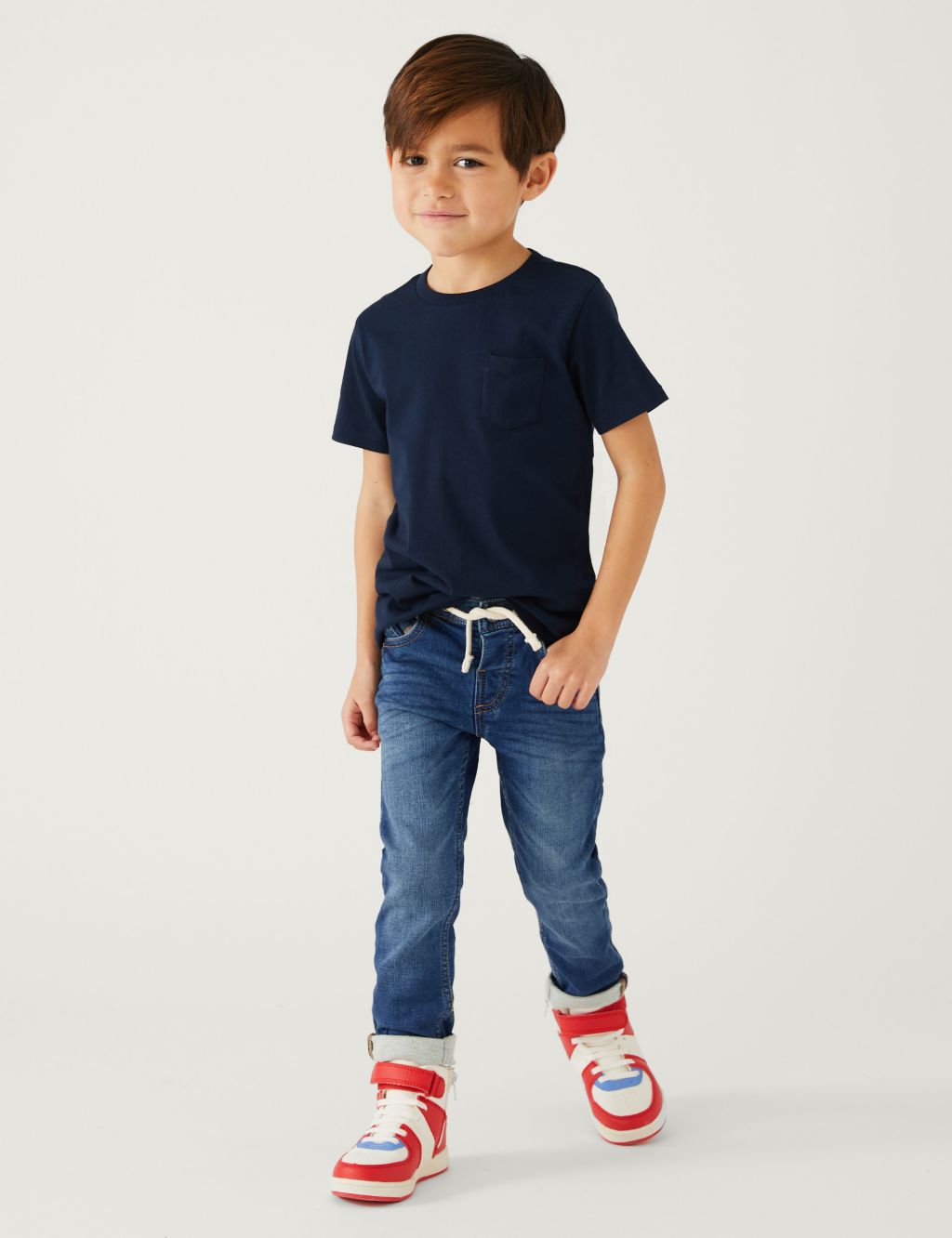 Skinny Fit Comfort Stretch Jeans (2-7 Yrs) image 2