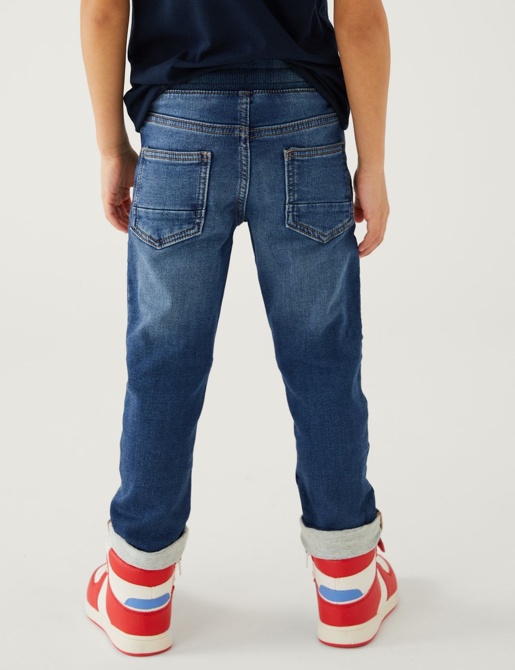 Skinny Fit Comfort Stretch Jeans (2-7 Yrs) image 4