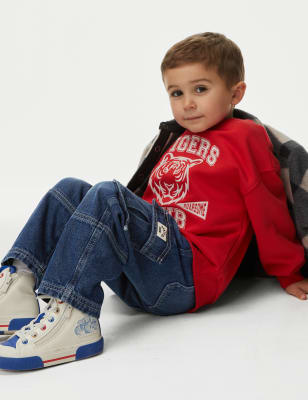 Denim Cargos (2-8 Yrs)