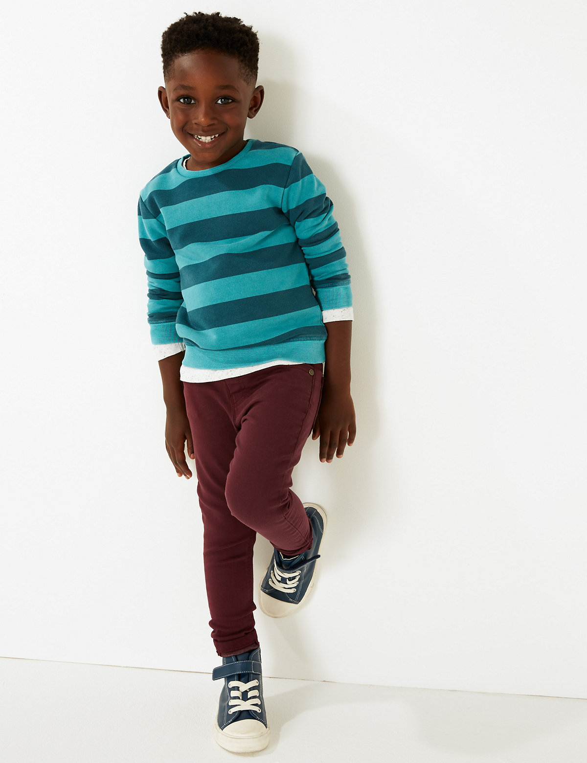 Regular Fit Coloured Denim Jeans (3 Months - 7 Years)