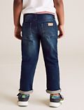 Regular Cotton Rich Comfort Waist Rainbow Jeans (2-7 Yrs)
