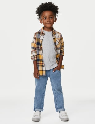 

Boys M&S Collection Relaxed Denim Jeans (2-8 Yrs) - Light Denim, Light Denim