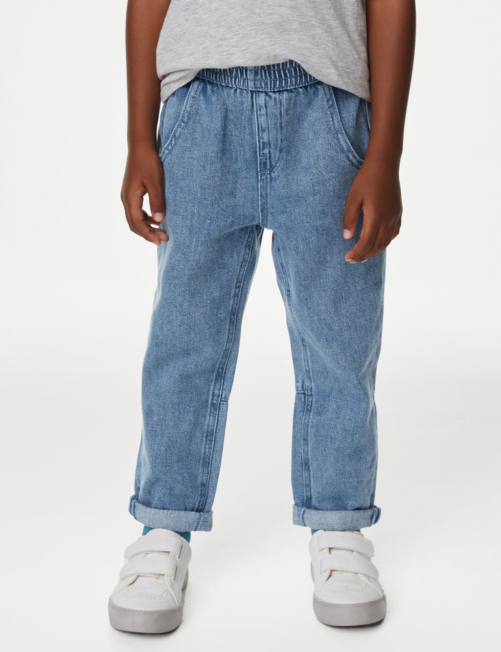 Relaxed Denim Jeans (2-8 Yrs) image 4