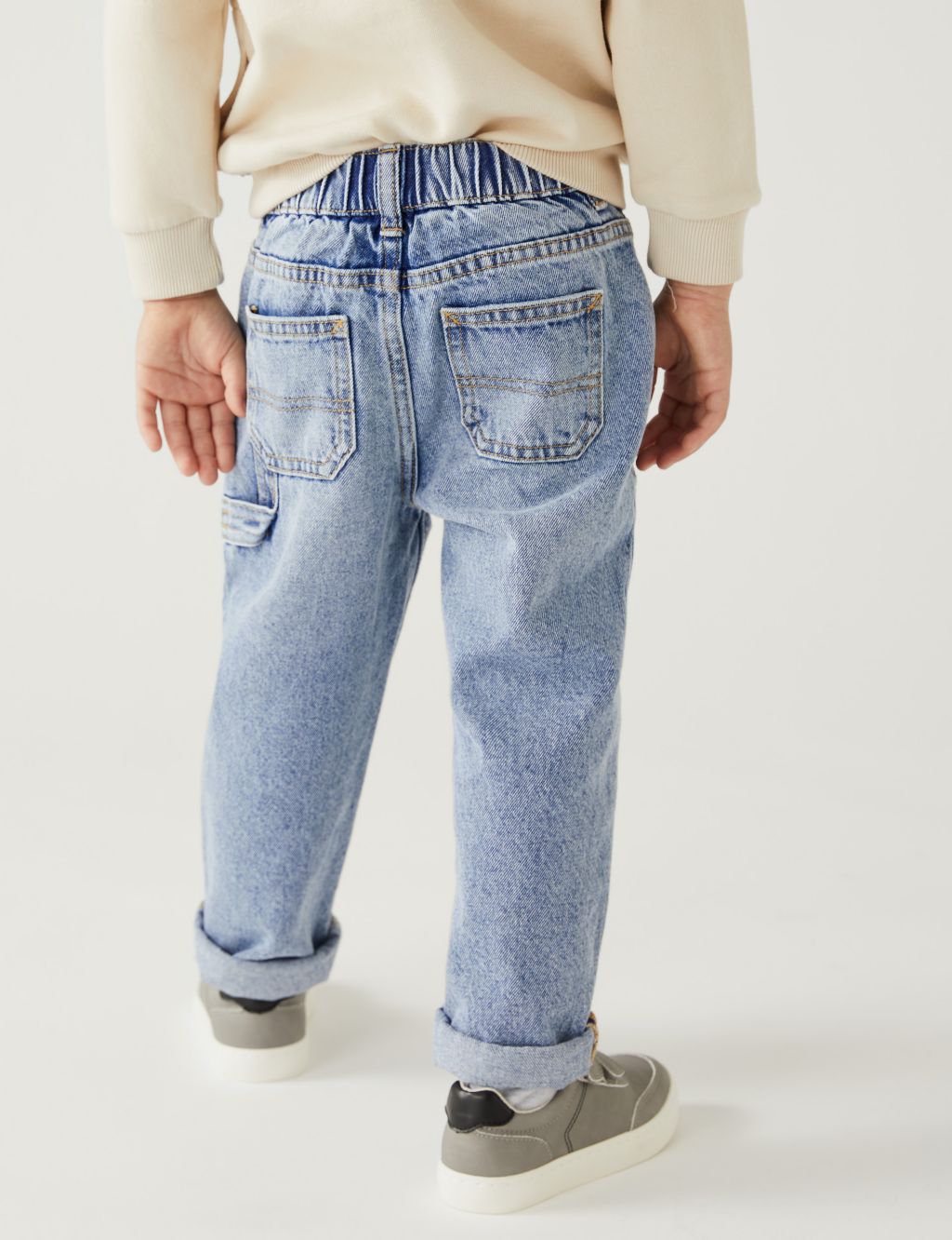 Pure Cotton Denim Jeans (2-8 Yrs) image 5