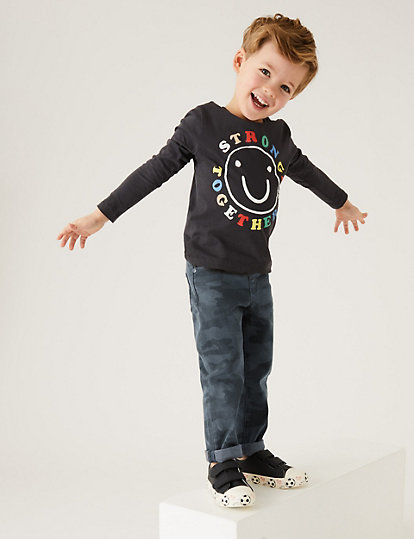 Regular Cotton Rich Camouflage Jeans (2-7 Yrs)