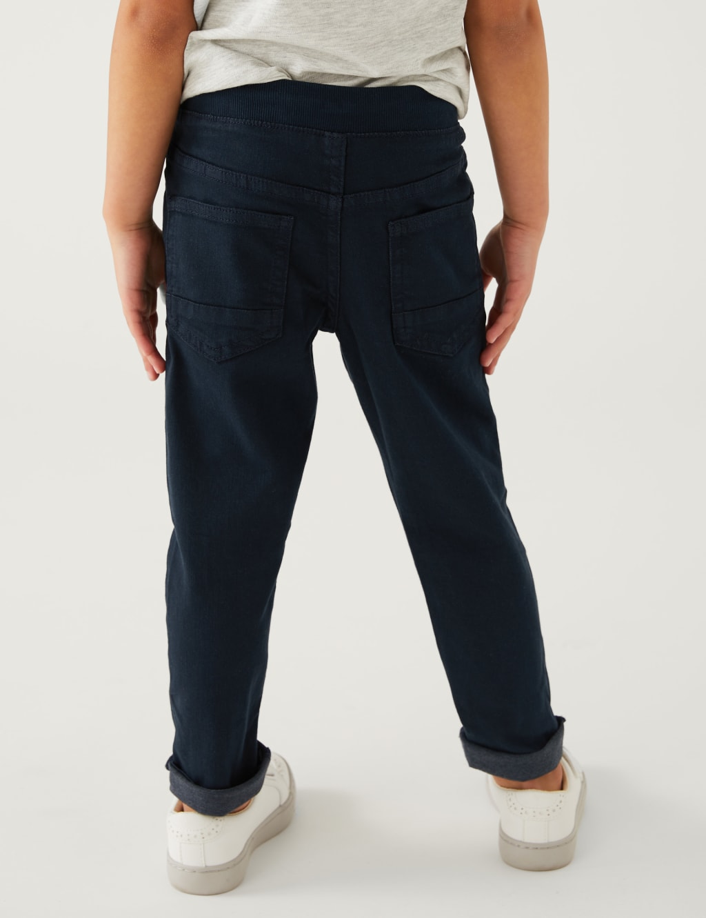 Cotton Rich Skinny Fit Comfort Waist Jeans (2-7 Yrs) image 4