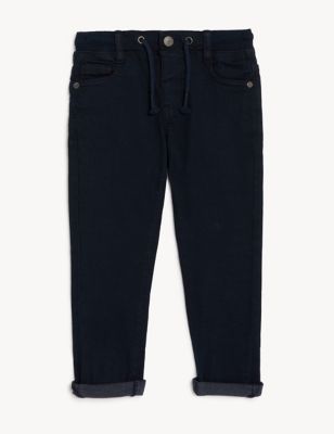 M&S Boys Cotton Rich Skinny Fit Comfort Waist Jeans (2-7 Yrs)