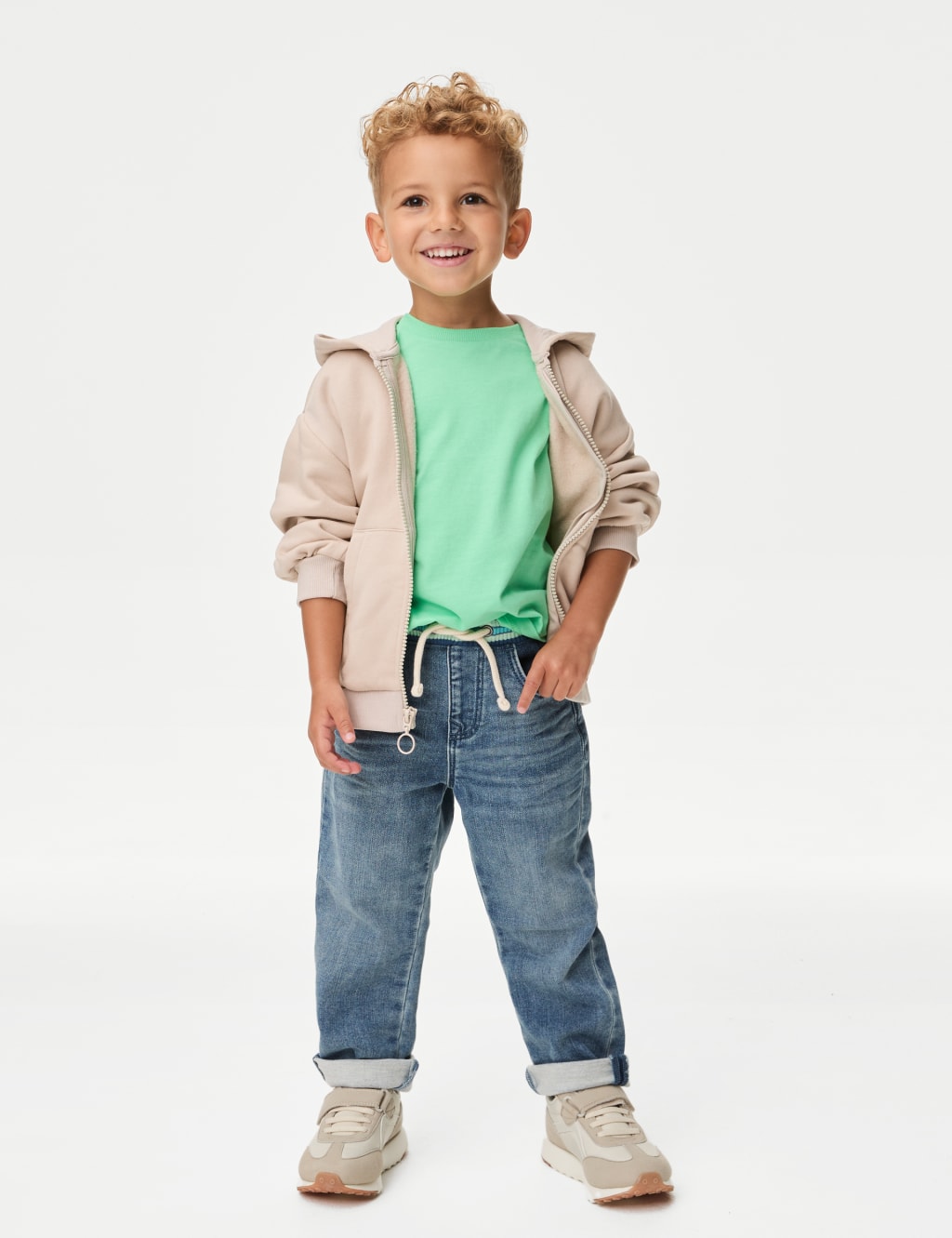 Regular Comfort Waist Denim Jeans (2-8 Yrs) image 1