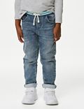 Jeans regular denim con cintura cómoda (2-8&nbsp;años)