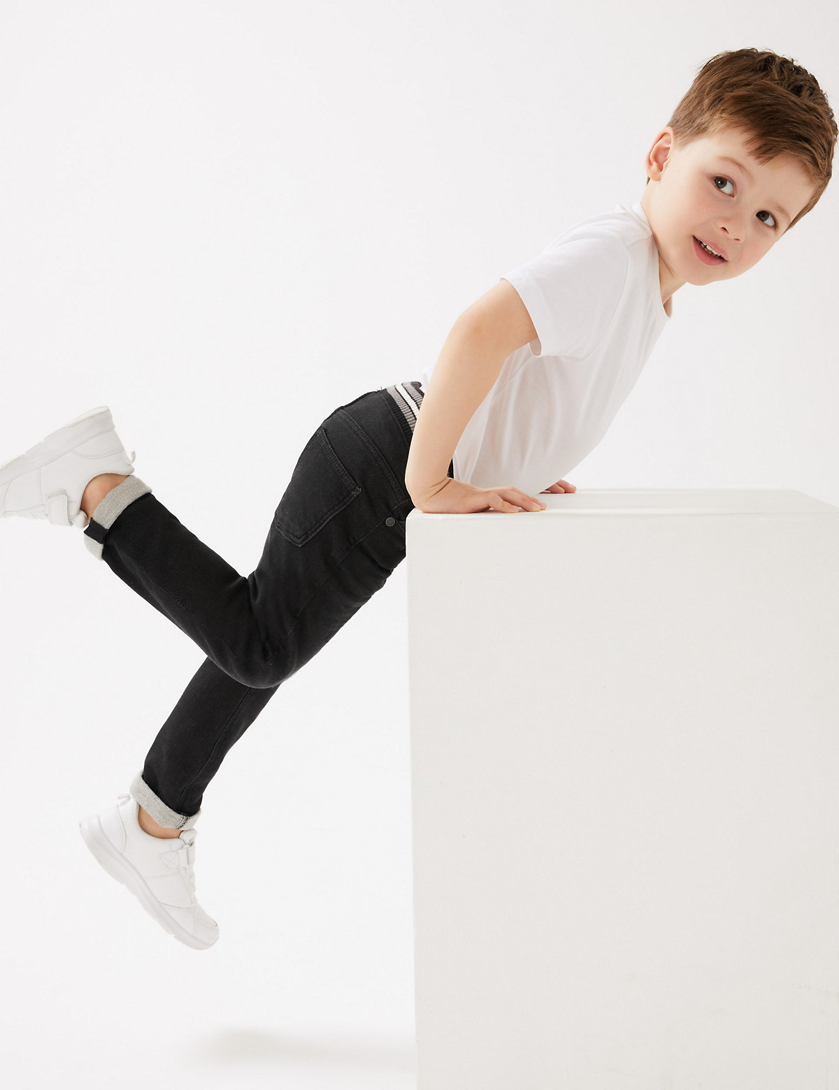 Skinny Cotton Rich Jeans (2-7 Yrs)