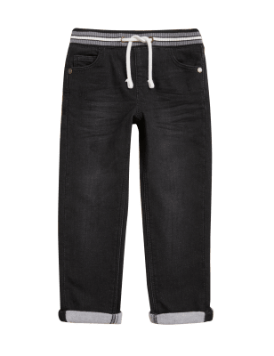 

M&S Collection Jeans skinny de algodón (2-7 años) - Black, Black