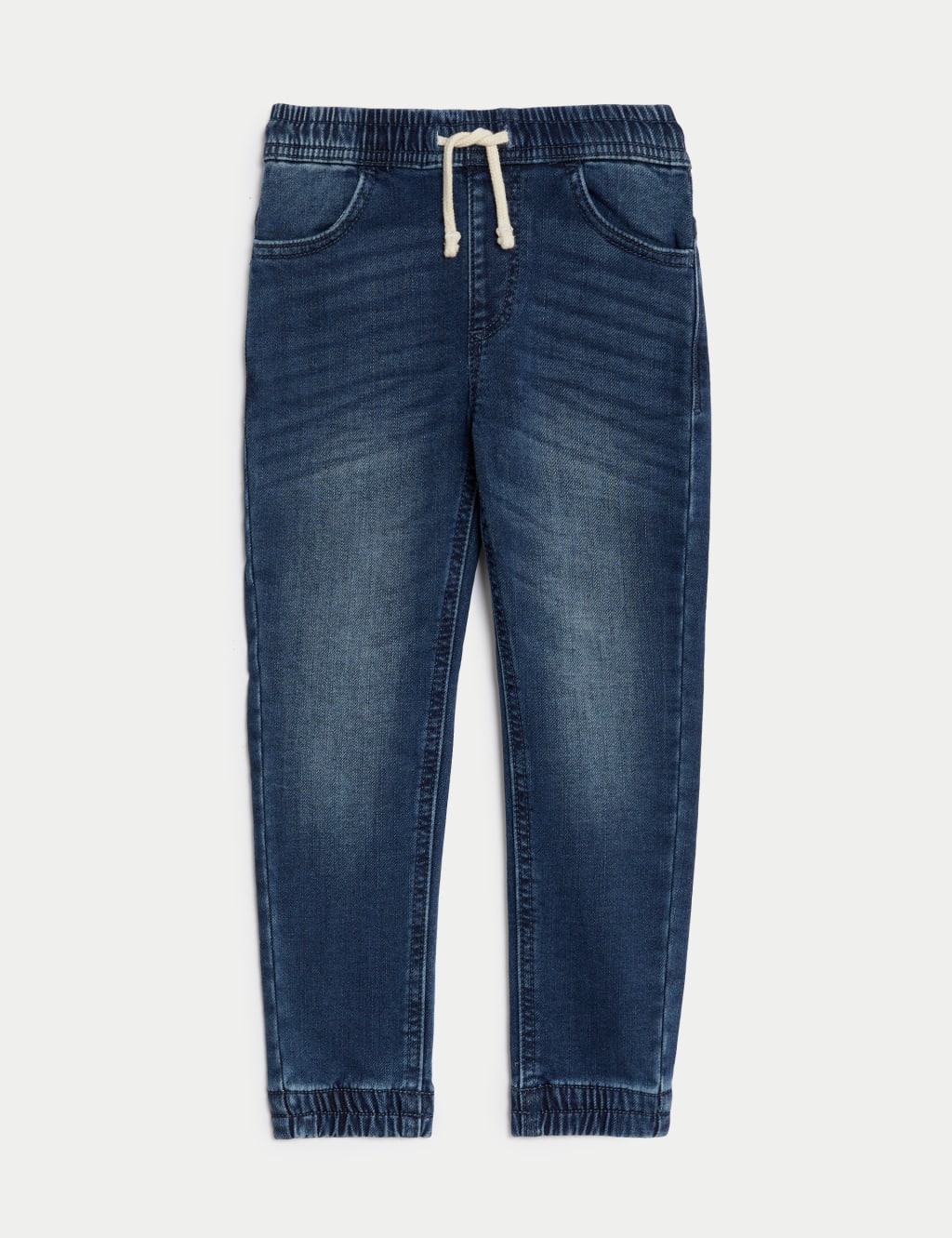 Denim Jogger Jeans (2-8 Yrs) image 2
