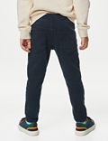 Katoenrijke jeans met elastische tailleband en skinny pasvorm (2-8 jaar)