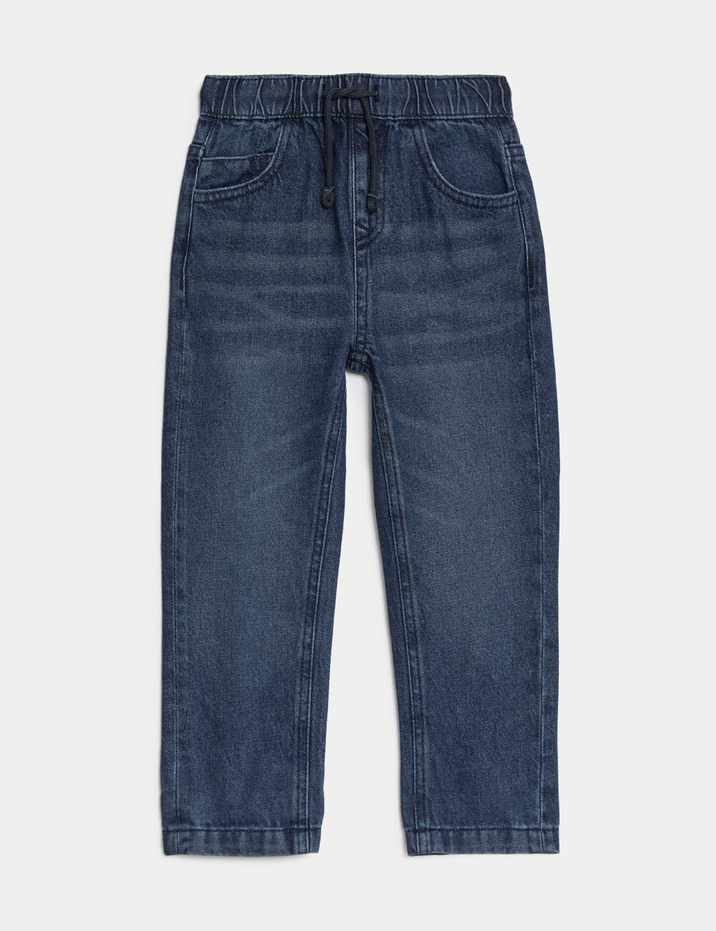Relaxed Denim Elasticated Waist Jeans (2-8 Yrs) image 2