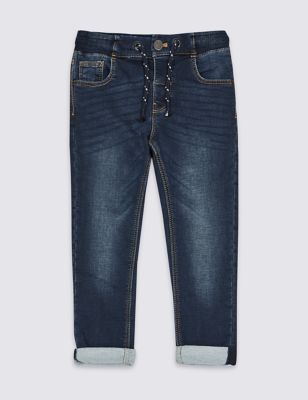 Regular Leg Comfort Stretch Jeans (2-7 Yrs) - DK